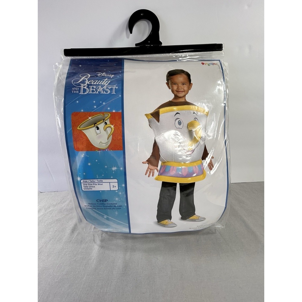 Disguise Disney Beauty and the Beast Chip Deluxe Toddler Costume Age 2+